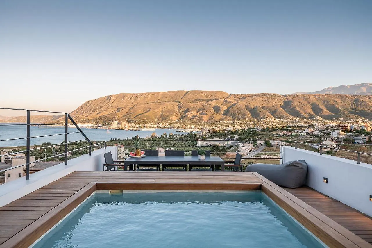 Seametry Luxury Living Penthouse Villa Souda Greece